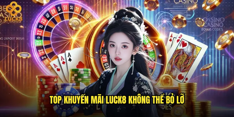 Top khuyến mãi Luck8 không thể bỏ lỡ