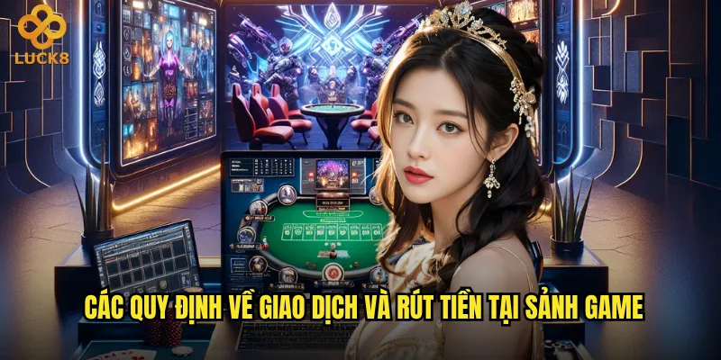 Điều khoản sử dụng Luck8 có những quy định gì cần lưu ý? 2 Các quy định về giao dịch và rút tiền tại sảnh game